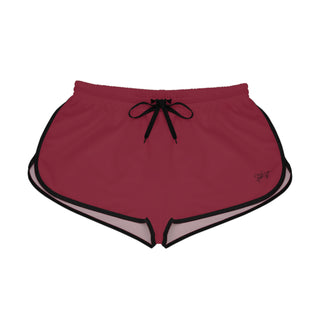 W. Relaxed Shorts - Burgundy | B